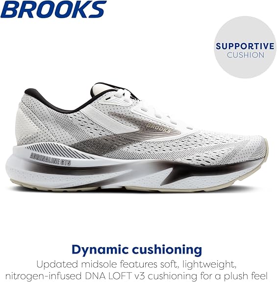 Brooks Men’s Adrenaline GTS 24 Supportive Running Shoe